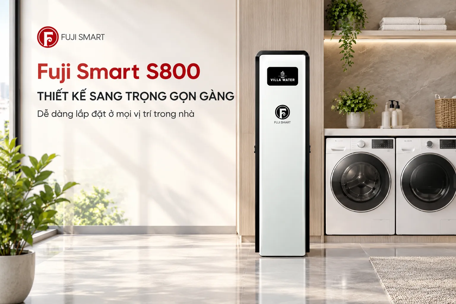 Thiết kế sang trọng, gọn gàng